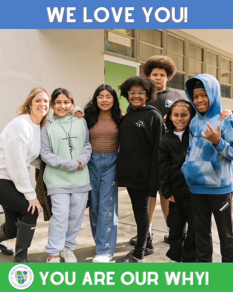 We love you! YOU are our Why.
#lmsvheart