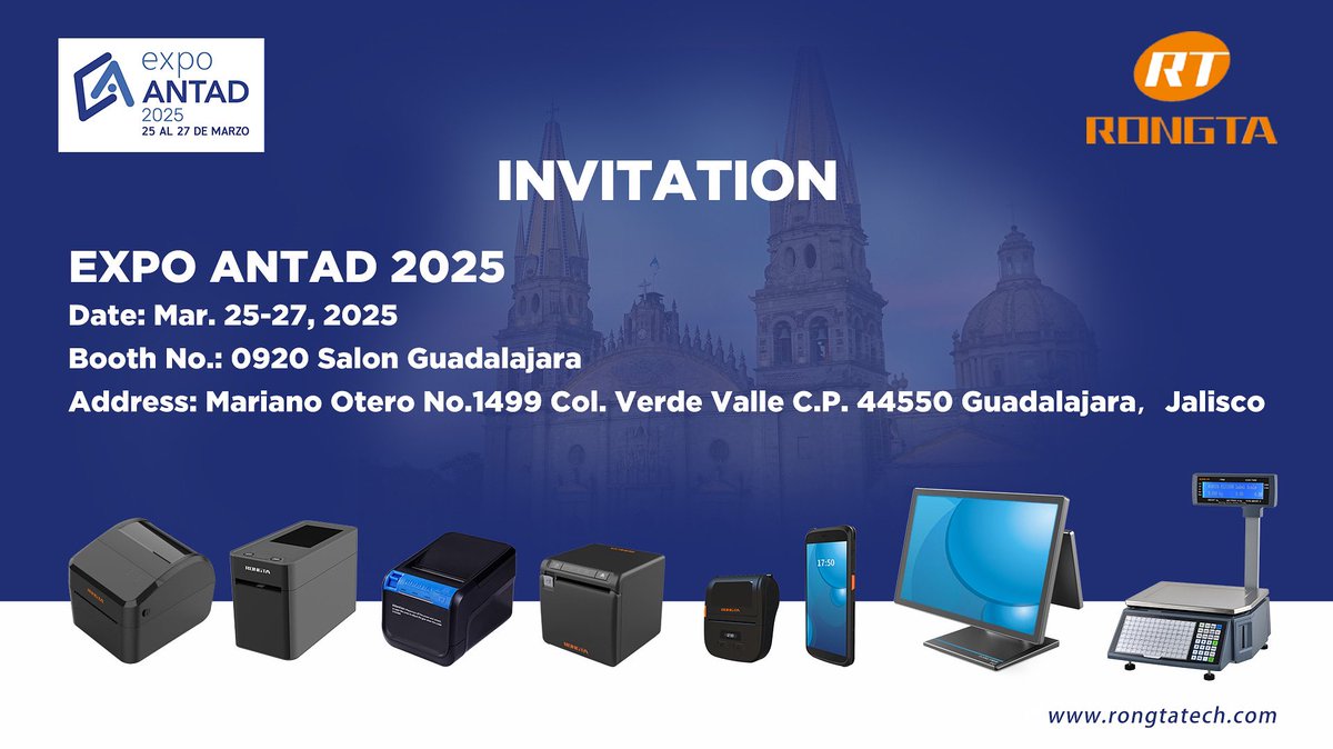 Exhibition: Expo ANTAD &amp; Alimentaria México 2025
Date: Mar.25-27, 2025
Booth No: 0920 Salon Guadalajara
Address: Mariano Otero No.1499 Col. Verde Valle C.P. 44550 Guadalajara, Jalisco