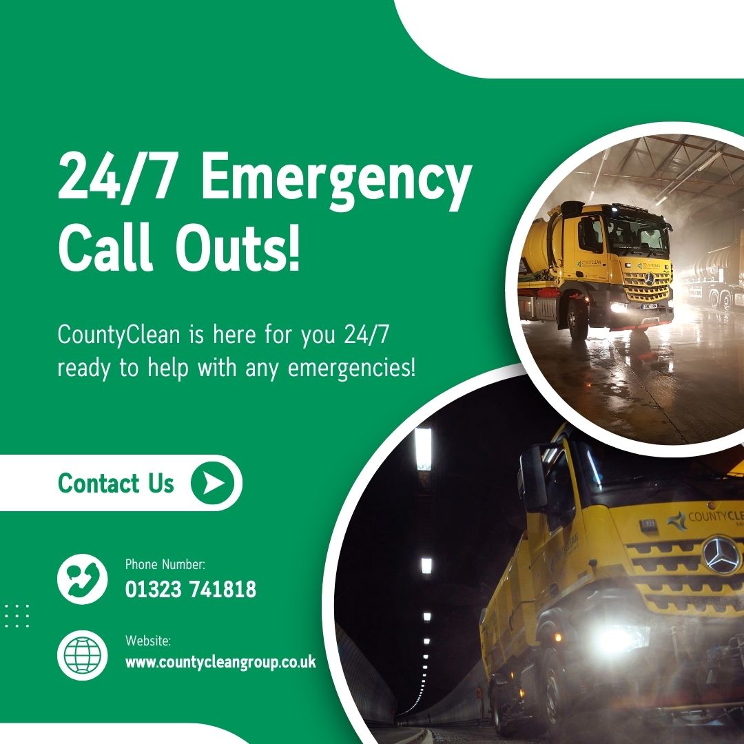 countyclean's tweet image. When Waste Won’t Wait, We’re Here to Clean Up the Mess, Fast! We have you covered with our 24/7 Emergency Call out Service. 📞0800 171 2204 #EmergencyCleaning #WasteManagement #CleanUpService #24HourService #FastResponse #DisasterCleanup #ProfessionalCleaners #CleanupExperts