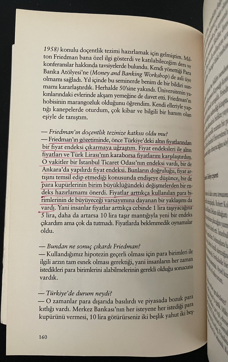 Oktay Yenal’ın Doçentlik tezini tesadüfen sahafta buldum. Bu tezi Chicago’da Milton Friedman’ın yanında yazdığı aklıma geldi. Sahaftan aldım. Meğer Türkiye’nin hiç bir kütüphanesinde bu kitap yokmuş :)