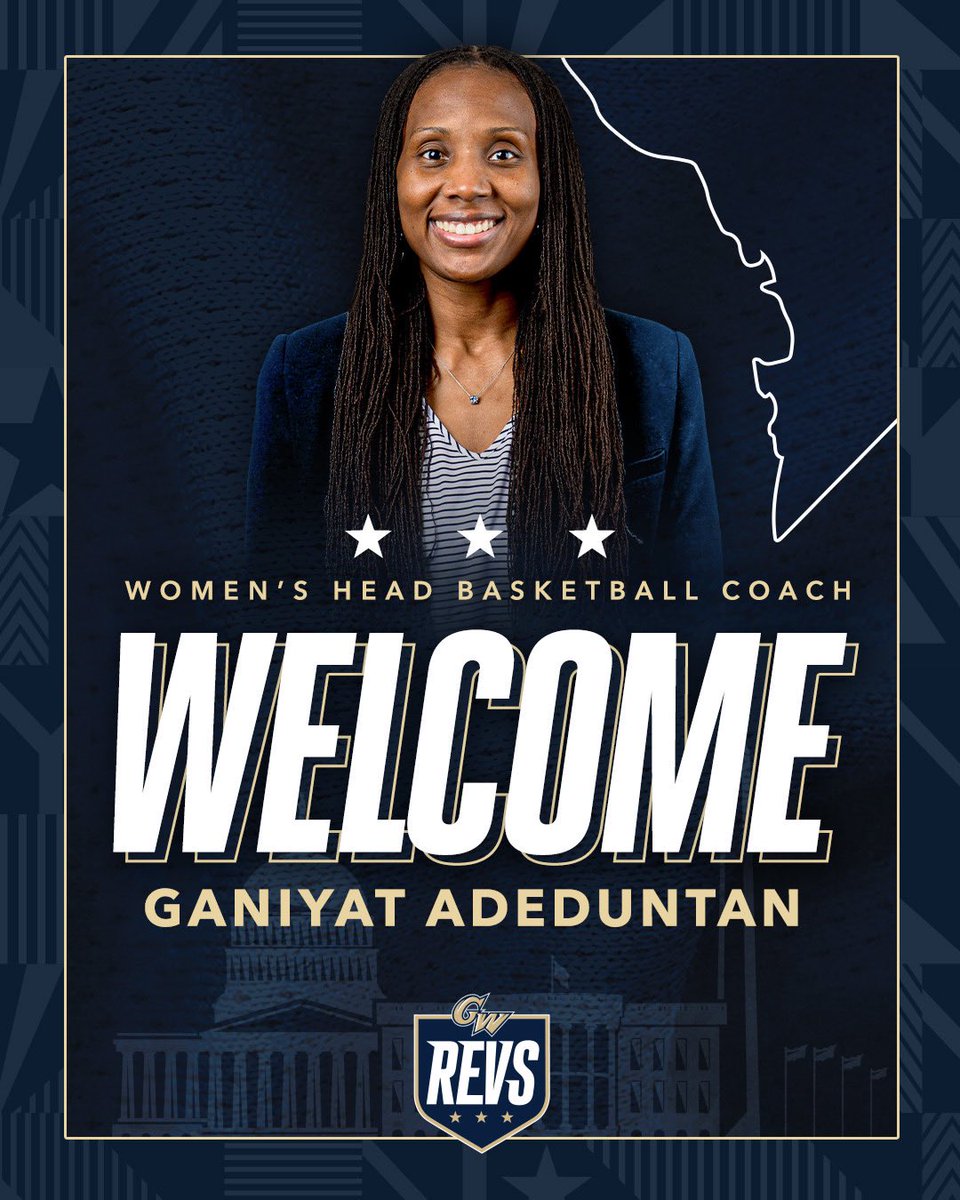 Welcome back to GW, Coach G!

We’re excited to announce <a href="/NurseGMO/">Ganiyat A. (Coach G)</a> as Head Coach of the GW women’s basketball program! #RaiseHigh