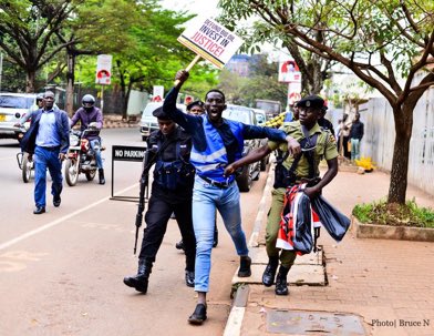 greenatureug's tweet photo. Yesterday,  youth activists advocating for environmental protection and human rights respect were brutally arrested for protesting against the controversial EACOP project that has caused harm to environment and suffering of thousands of people. Let justice prevail. @StopEACOPug https://t.co/daY3CaDl4Z