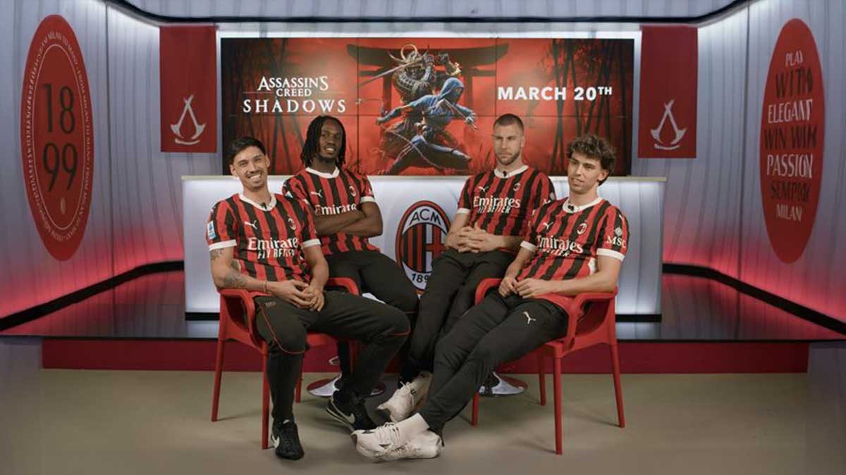 VisioMovePro's tweet image. Assassins Creed Shadows: Ação especial com AC Milan marca o lançamento de 2025 • Suprimatec suprimatec.com/assassins-cree…