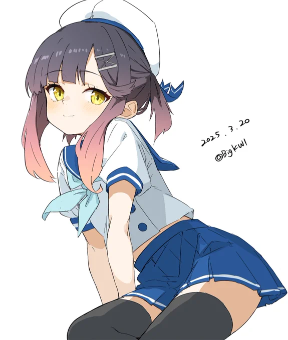 対馬#艦これ版深夜の真剣お絵描き60分一本勝負 #艦これ版真剣お絵描き60分一本勝負_20250320 
