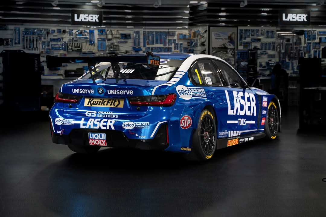 *BREAKING*

<a href="/MBMotorsport_/">Laser Tools Racing with MB Motorsport</a> with <a href="/LaserRacing/">Laser Tools Racing</a> unveil a sleek, on-brand chrome blue livery on reigning <a href="/BTCC/">BTCC</a> Champion <a href="/JakeHillDriver/">Jake Hill</a>'s BMW 330i M Sport.

A smart, clean new look... Is it another title-winner for <a href="/Official_WSR/">WSR</a>...?

Good luck, Jake 🇬🇧

#breaking #BMWM #bmw #laser