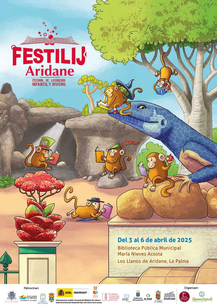 Me hace mucha ilusión compartir que estaré en el <a href="/festilijaridane/">FestiLIJ Aridane</a> de La Palma junto a un grupo de escritores e ilustradores maravillosos. Podéis consultar el programa aquí:
👉festilijaridane.com/programas-2025/ #Aridane