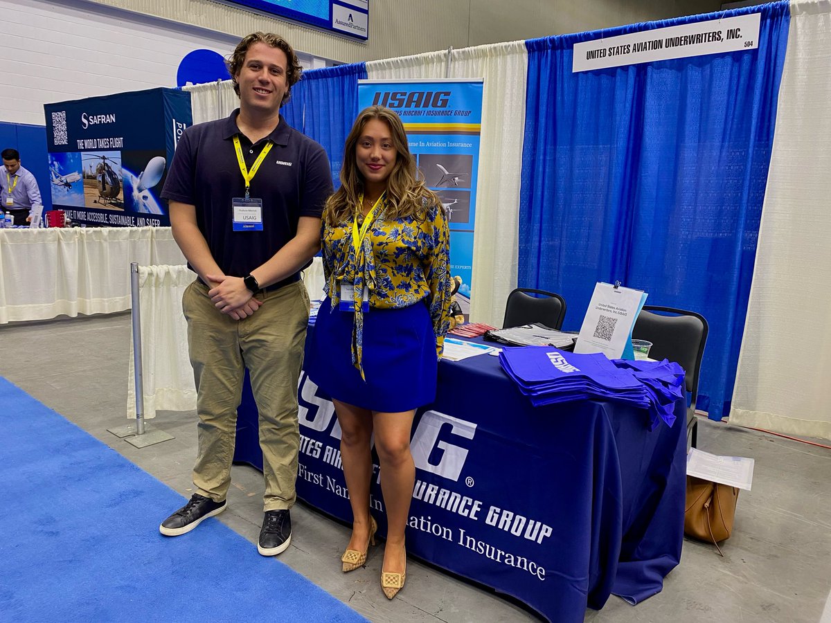 USAIG_CAIG's tweet image. USAIG is looking forward to meeting you today (Thursday, March 20th) at the ERAU Industry Career Expo. Talk with Serafina and Hudson to learn how you can #underwrite your future career with us! See attached flyer for details, career opportunities &amp;amp; to submit your resume.