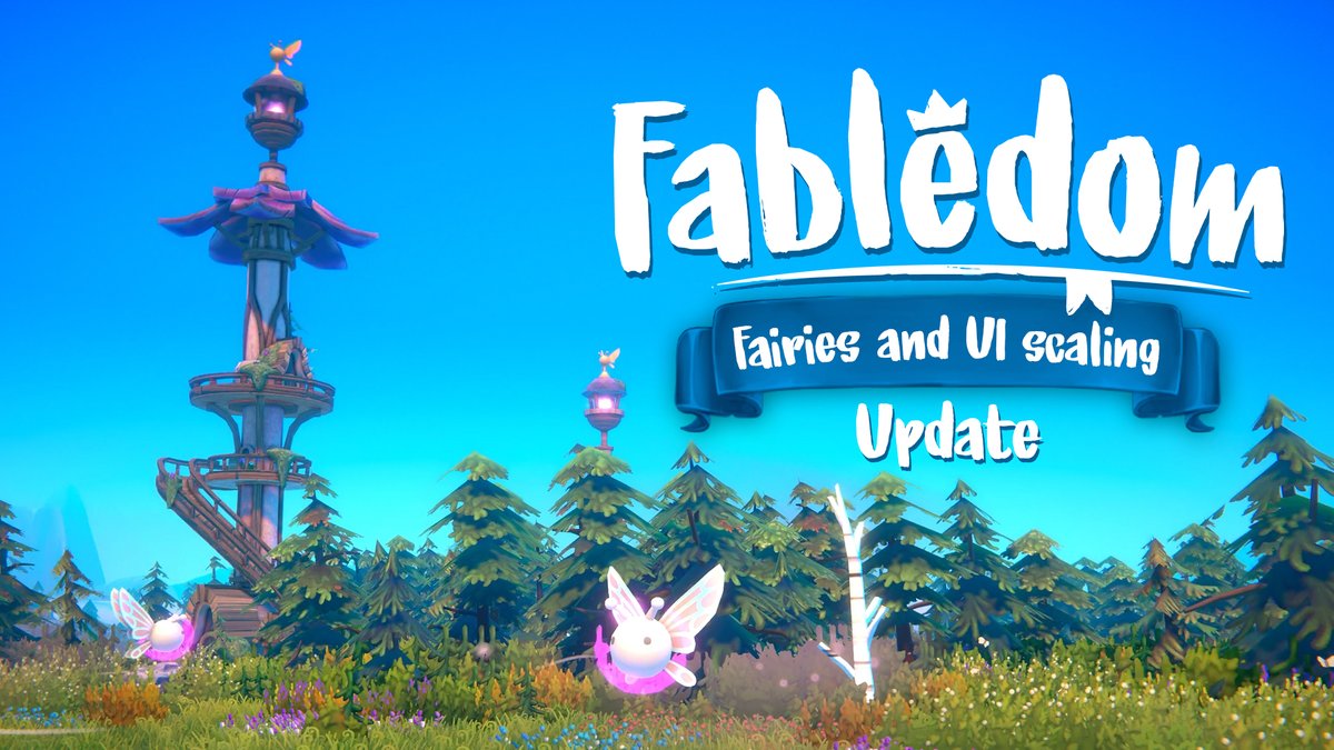🧚‍‍ A Quality of Live update is coming to your kingdom on March 26th! Get ready for Fairies, UI Scaling, new buildings, and more! 🔮

Full details about this #Fabledom magical update here: bitly.dearvillagers.com/4iFkwSl

Console updates are coming later this year! 🎮