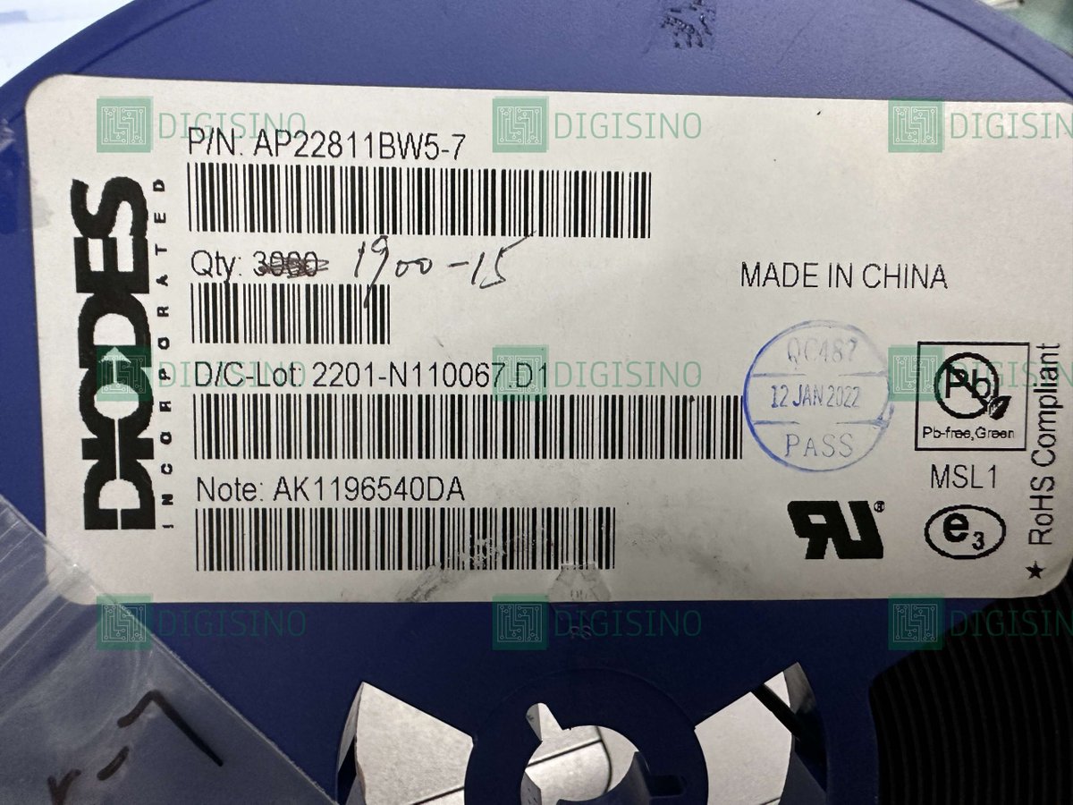 DIGISINO_ELEC's tweet photo. AP22811BW5-7: Reliable Power Switching Solutions for Your Designs

DIGISINO ensures 100% genuine Diodes AP22811BW5-7 power switches, backed by a robust global supply chain. 

Get a Quote Today:
📧 info@digisino.com
#AP22811BW57 #Diodes #PowerSwitching #SupplyChainStrength https://t.co/4EHSJxQb1w