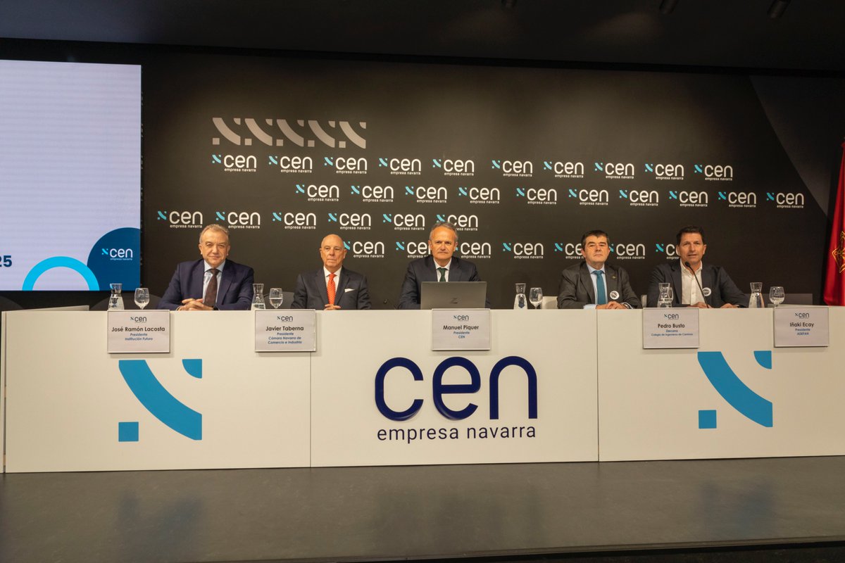 CEN_Navarra's tweet image. 🚄Se presenta la Plataforma para el Impulso del Tren de Alta Velocidad en Navarra con el apoyo de más de 40 entidades.
Objetivos:
✅TAV en Pamplona y Tudela
✅Apoyo al Gobierno de Navarra

💡 Navarra no puede quedarse atrás.