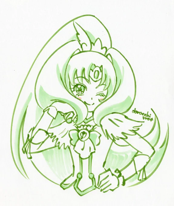 モフモフヘア #お気に入りの絵は何度再掲しても良い 