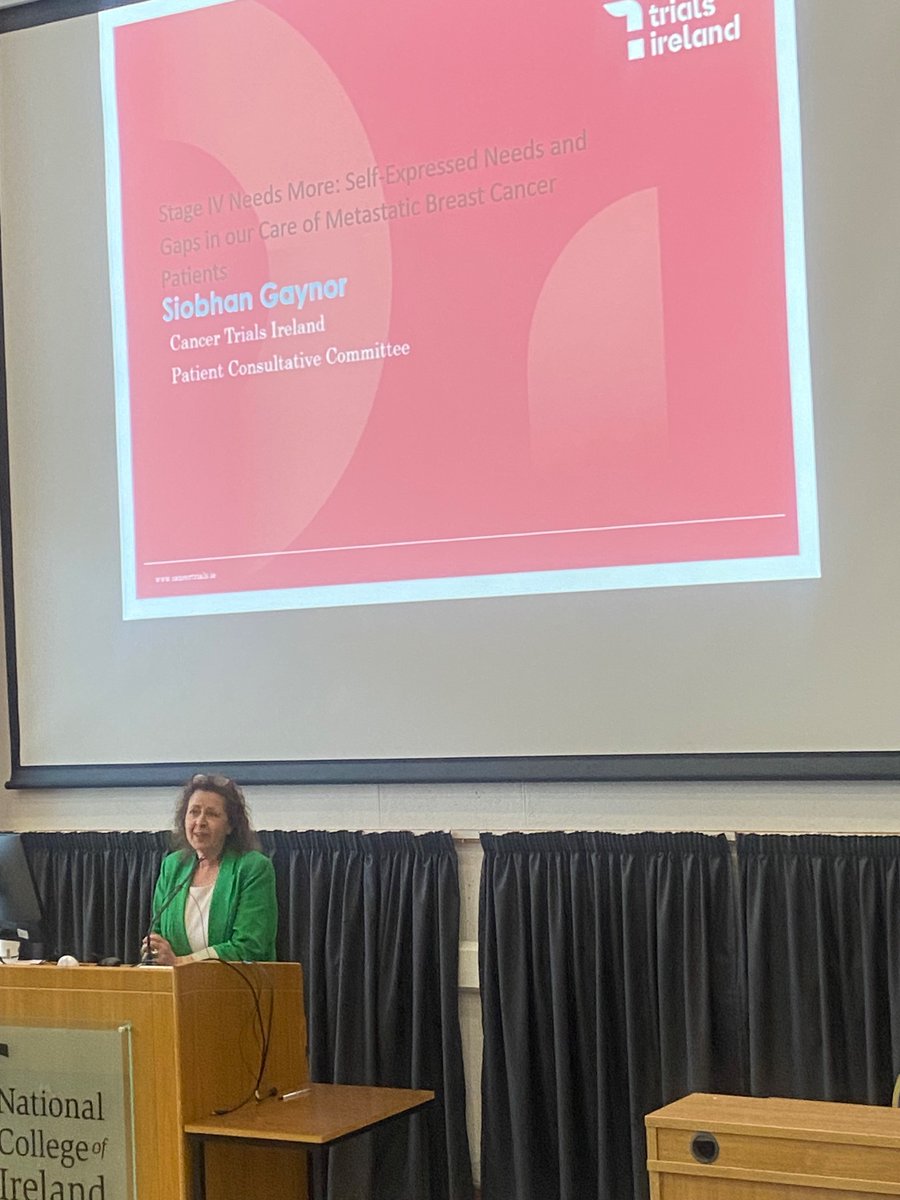 Siobhan Gaynor  delivered an incredibly inspiring presentation on the vital role of PPI in cancer research. Her passion and dedication to advocating for patients in Ireland was truly a privilege to witness. A powerful reminder of why patient voices matter! #IpsonConf2025