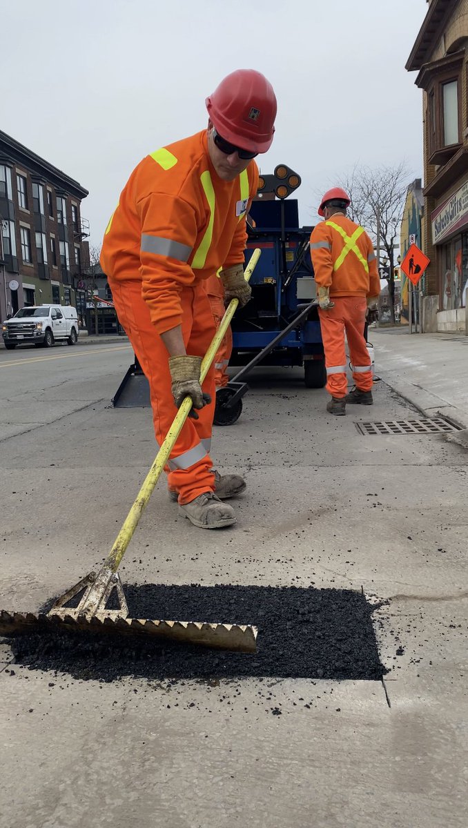 City of Hamilton (@cityofhamilton) on Twitter photo Due to recent temperature fluctuations, freeze-thaw cycles, and heavy traffic, many streets in Hamilton have developed potholes. Crews across Hamilton continue to complete pothole repairs. To report a pothole, email askcity@hamilton.ca so crews can address the location. Due to recent temperature fluctuations, freeze-thaw cycles, and heavy traffic, many streets in Hamilton have developed potholes. Crews across Hamilton continue to complete pothole repairs. To report a pothole, email askcity@hamilton.ca so crews can address the location.