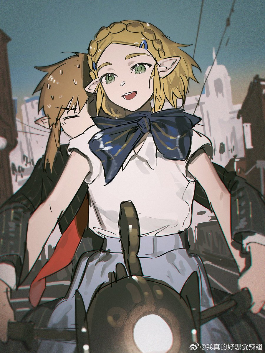 akihare_'s tweet image. ~ Hyrule Holiday ~

#zelink