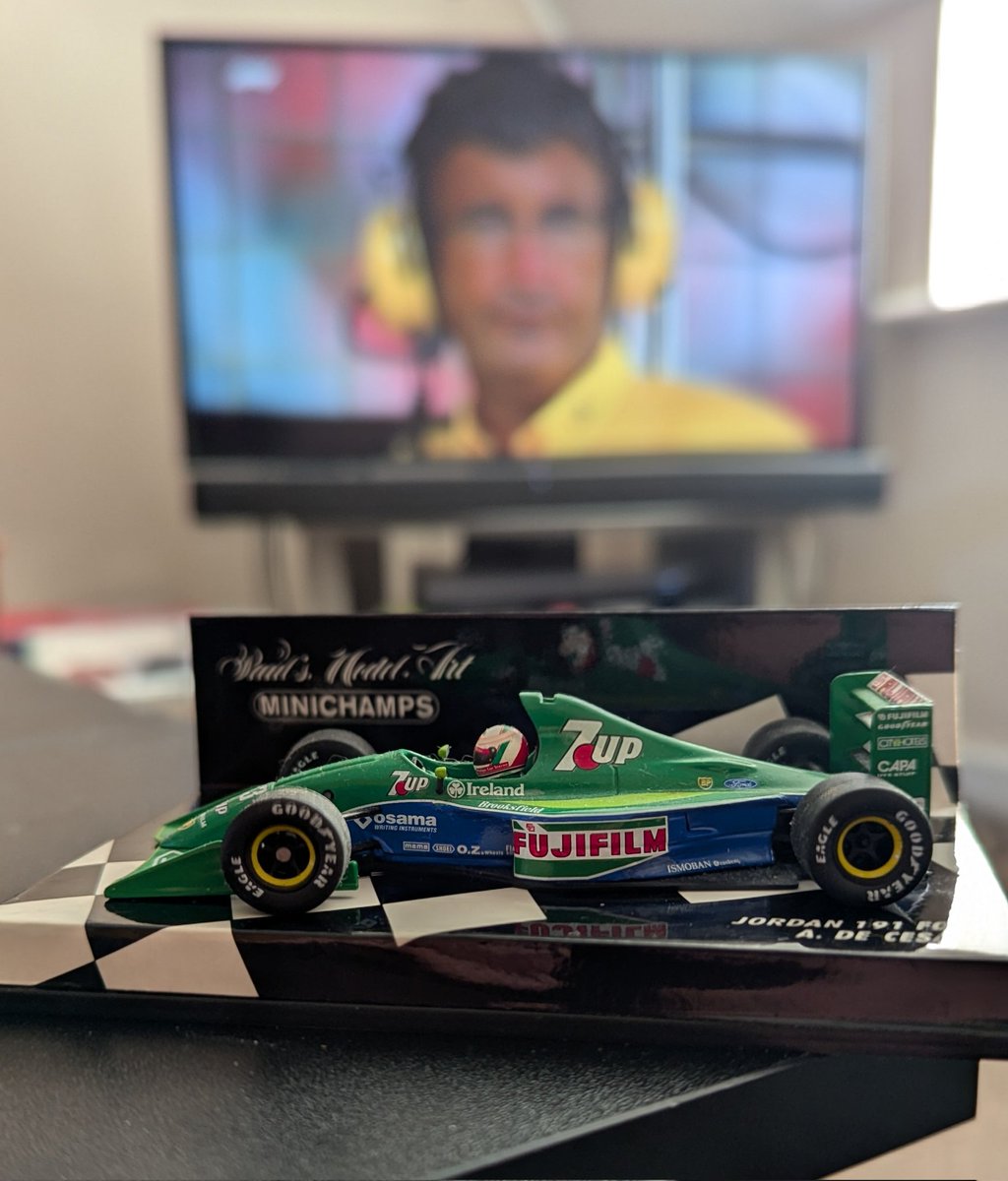 Rest In Peace Eddie Jordan. 
The EJ191 was the very first car I saw live at Silverstone back in 1991. The noise, the smell and the atmosphere hooked me as a spectator and I went onto be a Motorsport marshal for 14 years. #F1
Rest Well EJ. thanks for the memories 🇮🇪🍀