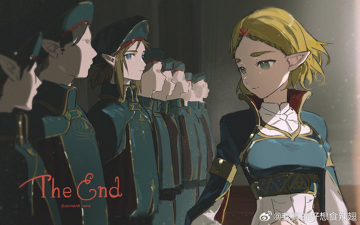 akihare_'s tweet image. ~ Hyrule Holiday ~

#zelink