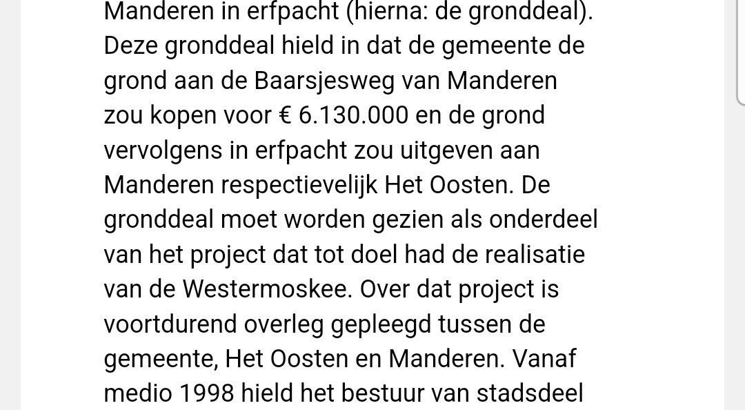 De gemeente heeft bij de bouw van de Westernoskee wel degelijk financieel "geholpen" #gronddeal 
<a href="/TimSW/">Tim Wagemakers</a>  uitspraken.rechtspraak.nl/details?id=ECL…