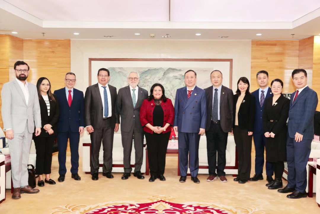 El embajador de Honduras en China, Salvador Moncada, junto a su equipo y la delegación de la Universidad Nacional Pedagógica Francisco Morazán (#UPNFM), sostuvo un importante encuentro con el presidente de la Universidad de Idiomas de Beijing, Duan Peng.
#InstitutoConfucio #China