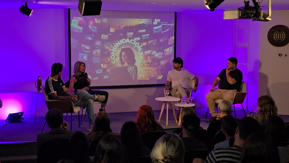Universidad ORT Uruguay (@universidadort) on Twitter photo 🎙️ Comunicación 360: Transformación y futuro de los medios
En el evento organizado por la Facultad de <a href="/ComunicacionORT/">Comunicación ORT</a>, profesionales debaten sobre el impacto del streaming, las redes sociales y la inteligencia artificial en la comunicación. 🎙️ Comunicación 360: Transformación y futuro de los medios
En el evento organizado por la Facultad de <a href="/ComunicacionORT/">Comunicación ORT</a>, profesionales debaten sobre el impacto del streaming, las redes sociales y la inteligencia artificial en la comunicación.