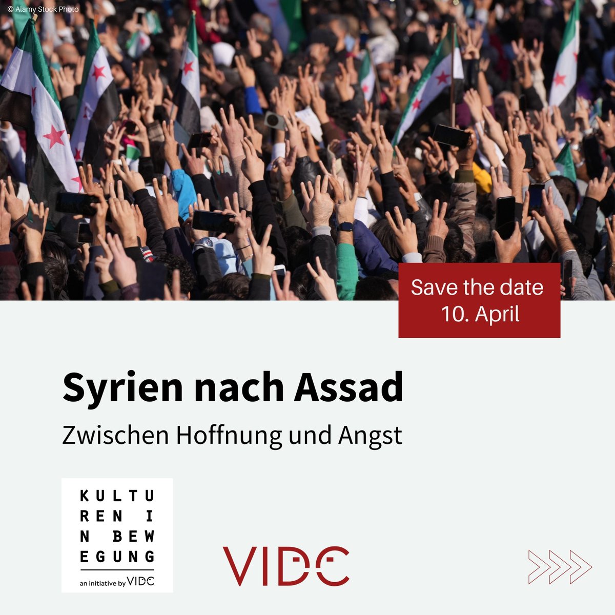 Syrien nach Assad: Zwischen Hoffnung und Angst ++save the date++ vidc.org/regionen/naher…
