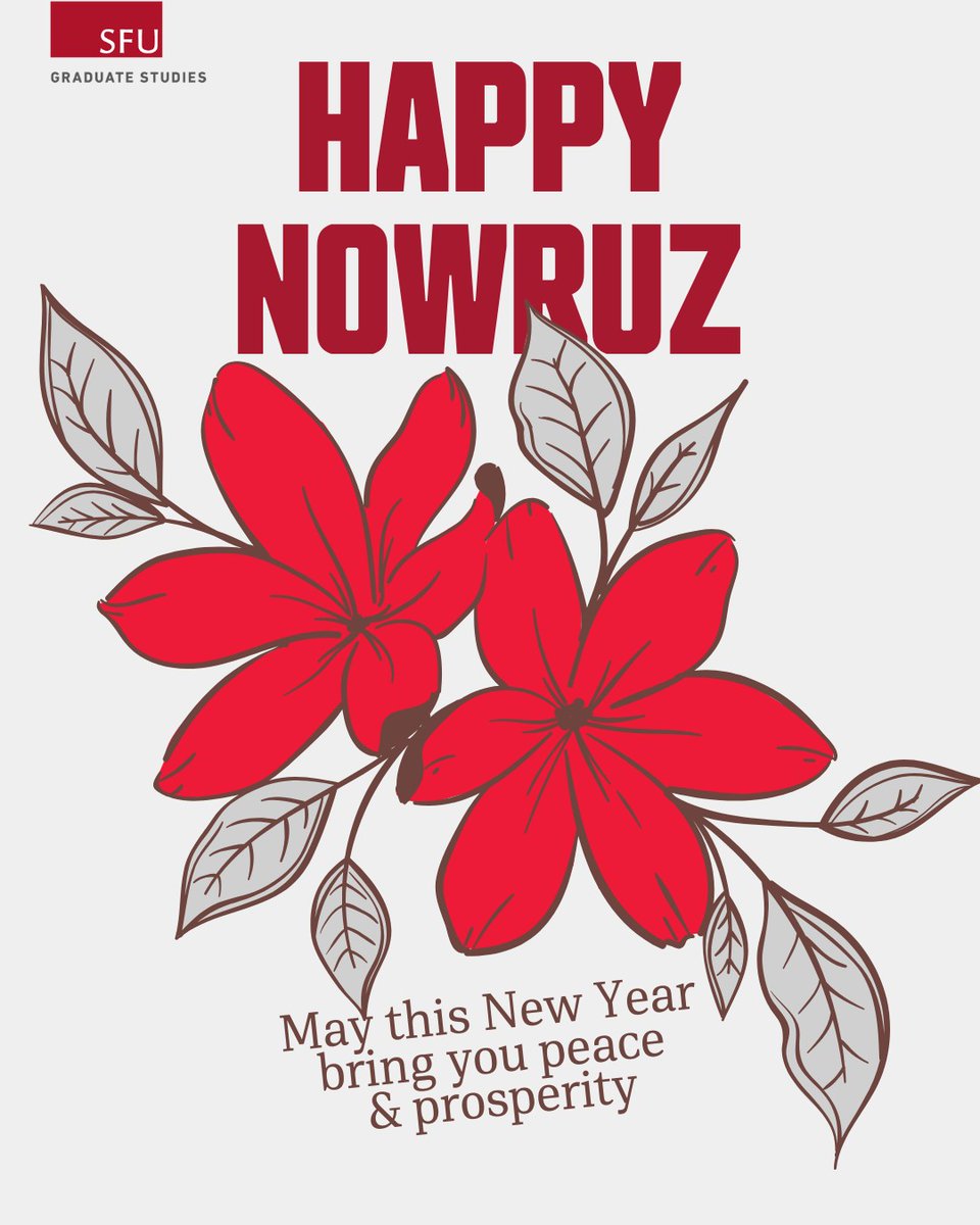 🌸 Today marks the first day of Spring and Nowruz, the Persian New Year 🌸—a celebration of renewal, growth, and togetherness.  Want to join the celebrations in Metro Vancouver? 🌿 Check out events here: ow.ly/wSwW50VlCC0