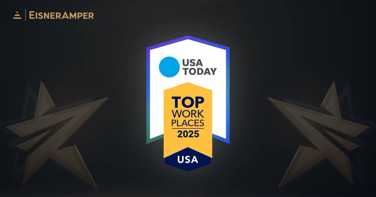 EisnerAmper (@eisneramper) on Twitter photo We’re honored to receive <a href="/TeamEnergage/">Energage</a>’s 2025 Top Workplaces USA Award—an achievement based entirely on employee feedback. This recognition reflects our commitment to fostering a culture where our people feel valued, supported, and empowered. Thank you to our incredible team for We’re honored to receive <a href="/TeamEnergage/">Energage</a>’s 2025 Top Workplaces USA Award—an achievement based entirely on employee feedback. This recognition reflects our commitment to fostering a culture where our people feel valued, supported, and empowered. Thank you to our incredible team for