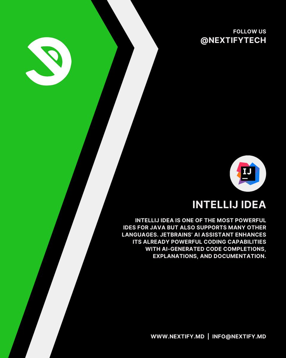 nextifydigital's tweet photo. Choosing the right code editor can make a huge difference in productivity and efficiency. At Nextify, we’ve put together our top 5 favorite code editors based on features, performance, and user experience. https://t.co/730hEJgbBN