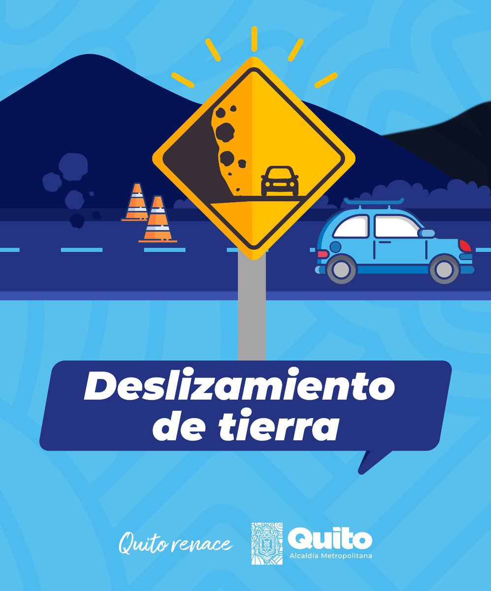 ecuadorprensaec's tweet photo. Sector: Túnel Guayasamín
Av. 6 de Diciembre y Oswaldo Guayasamín, cerrado carril derecho sentido Valle-Quito por deslizamiento de tierra.
#Quito #viacerrada #UIO https://t.co/oRyasZDM3Y