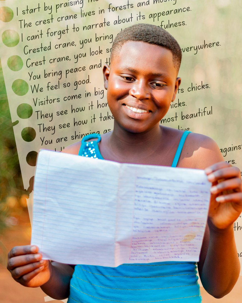 Delice found her creative spark when  she had the opportunity to experiment with writing and poetry while learning with her friends.  On #InternationalPoetryDay, we celebrate poets like Delice.  Read her poem and her story: righttoplay.com/en/stories/cul…