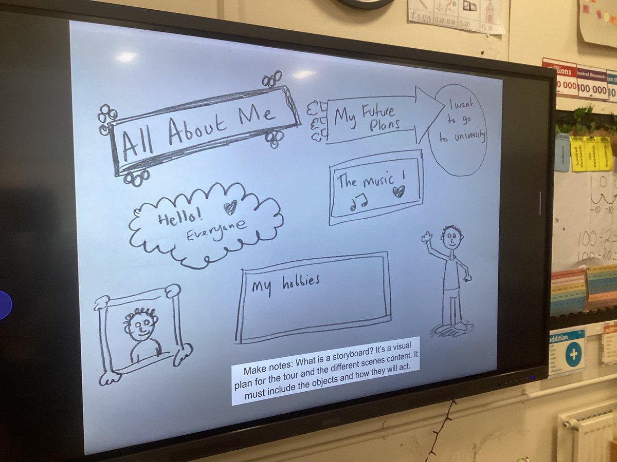 StGerardsWidnes's tweet photo. Class 6 are creating virtual storyboards to plan their virtual spaces on @CoSpaces_Edu #StGerardsComputing https://t.co/jdkqHOp9sb