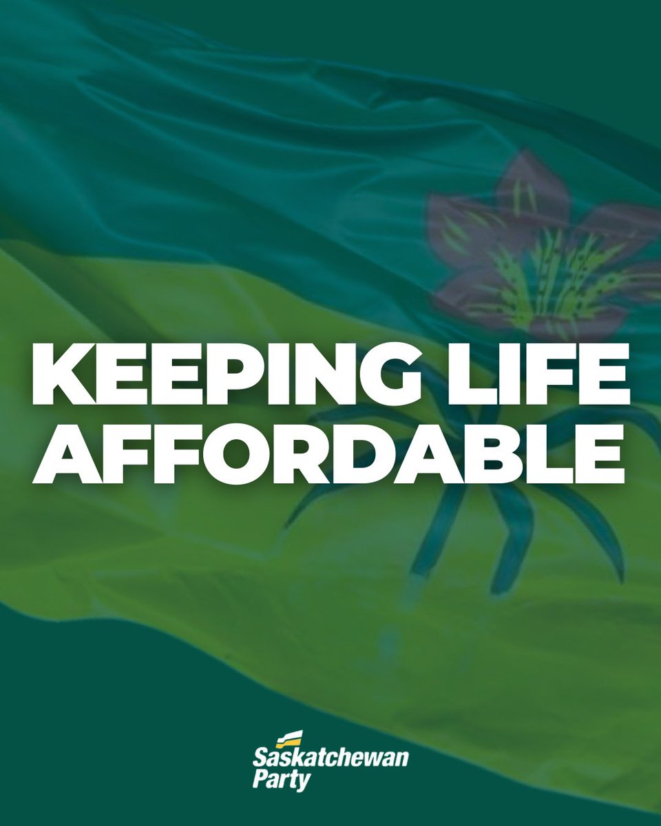 Saskatchewan Party tweet media
