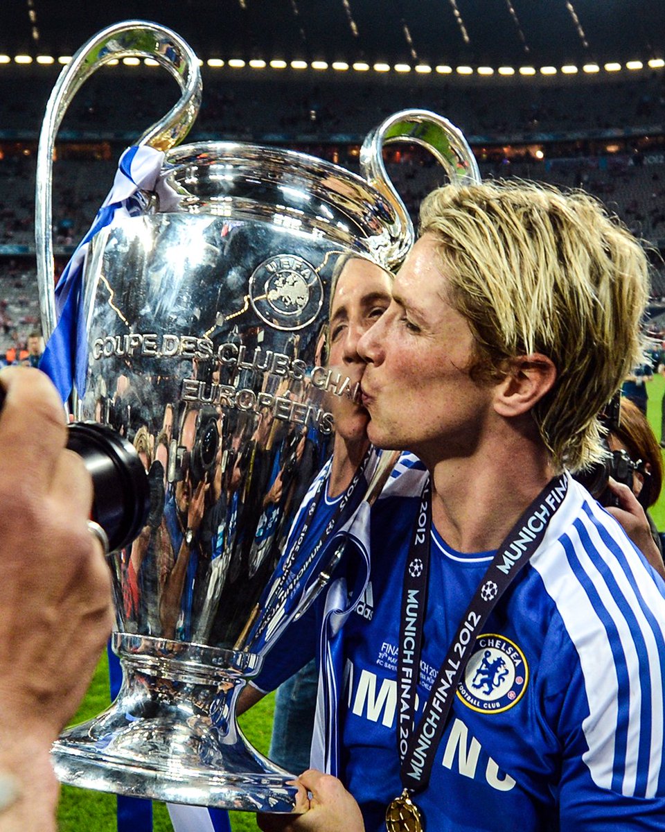 brfootball's tweet photo. It's Fernando Torres' 41st birthday. 

For 10 days in 2013, he was the holder of the World Cup, European Championships, Champions League and Europa League 🏆🏆🏆🏆 https://t.co/QIApNhfTtN