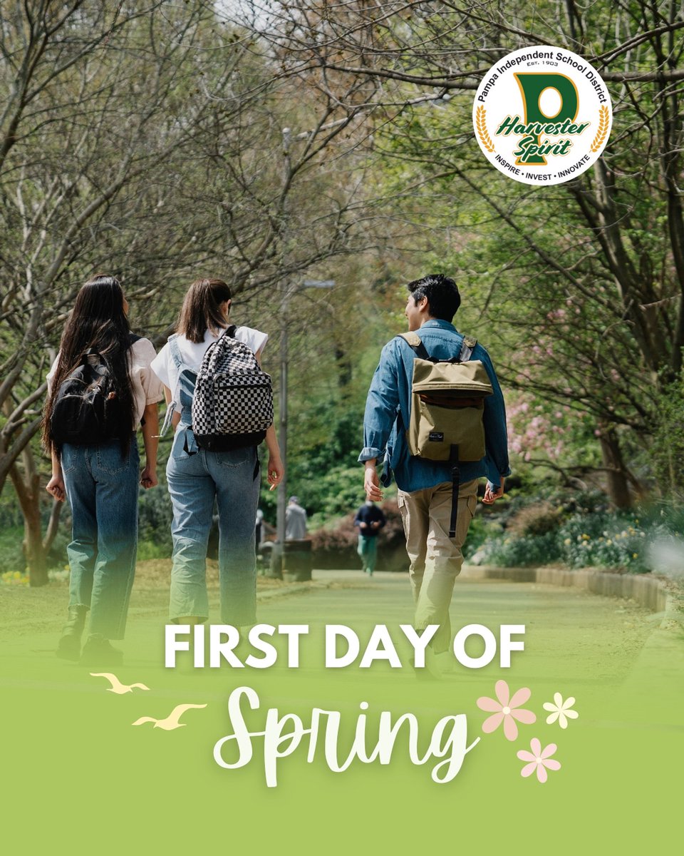 Spring is here! That means the end of the school year is just around the corner. Let’s finish strong and make the most of it! 🌱📚 #FirstDayOfSpring #harvestingsuccess