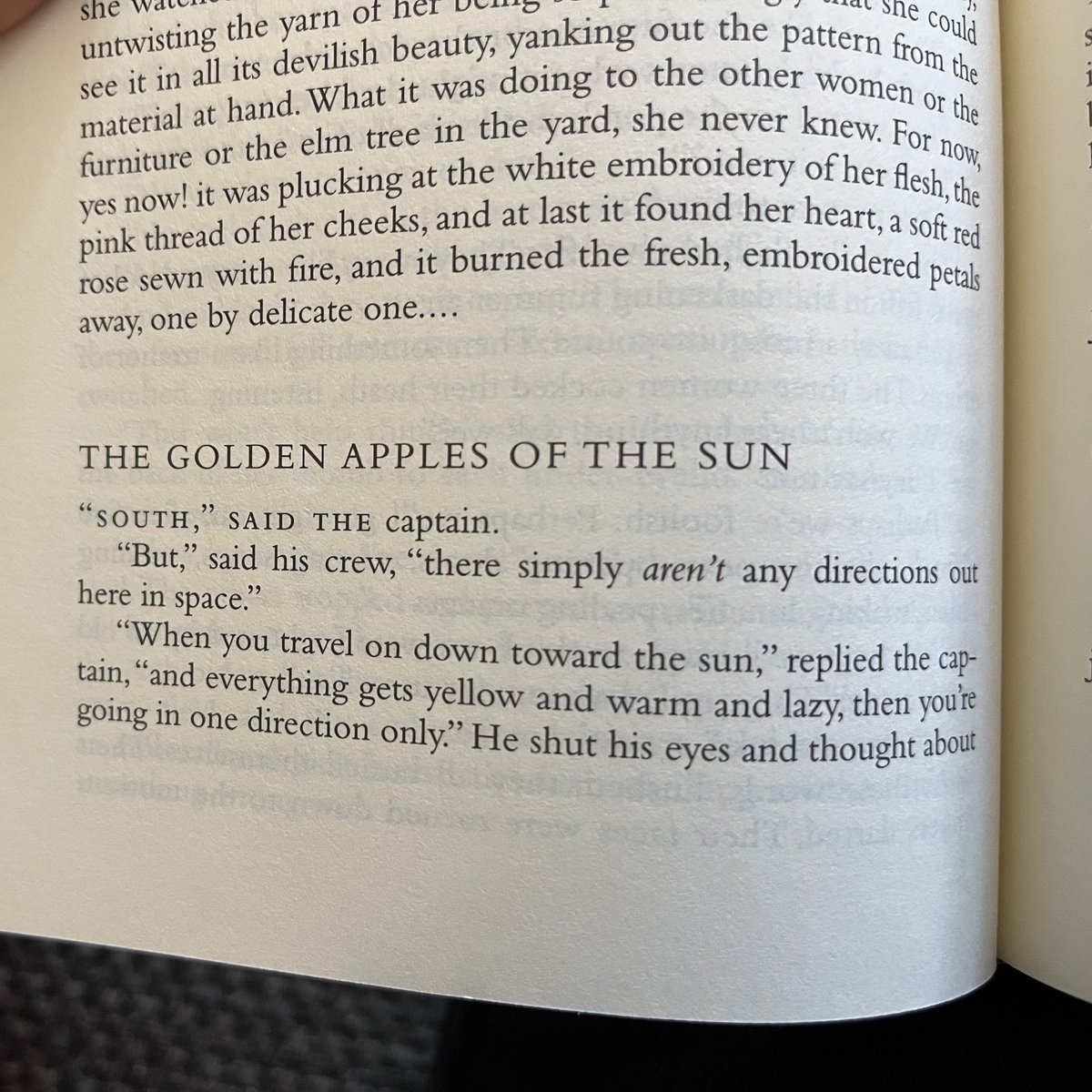 I spent a bit of time with Bradbury today for the first time in a while. He is still one of the most incredible writers of all time. The prose, the ideas, the sheer craft on display.
#Books #scifi #BookRecommendation