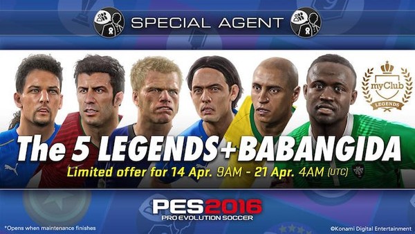 Esses foram as primeiras lendas da Konami ainda lá no antigo myClub PES 2016.
Quem lembra e quais você teve naquela época ???