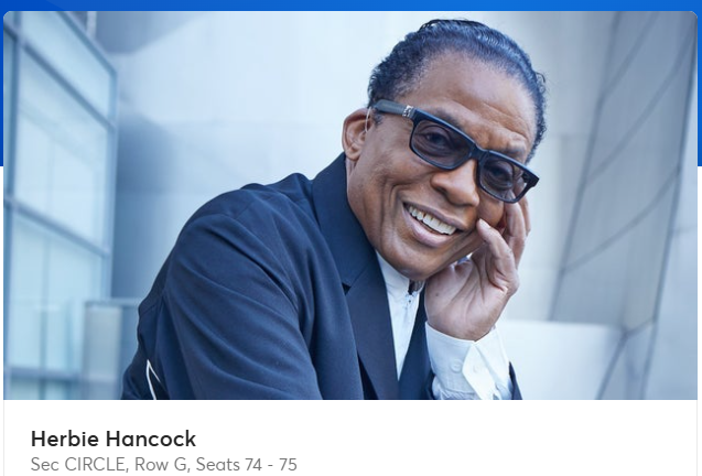 Beyond excited.  An artist deserving of the word "legend".  Listening to Headhunters as I walked through town today.  Can't wait!!!