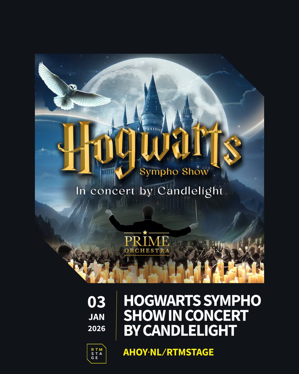 🕯️Kaarslicht, magie en een orkest dat je rechtstreeks naar Zweinstein brengt! 🎶✨ Beleef de betoverende muziek uit de Wizarding World live en laat je meevoeren in deze unieke ervaring. 🏰🔮 Mis het niet! 🎟️Bemachtig je kaartjes via eventim.nl/noapp/eventser…