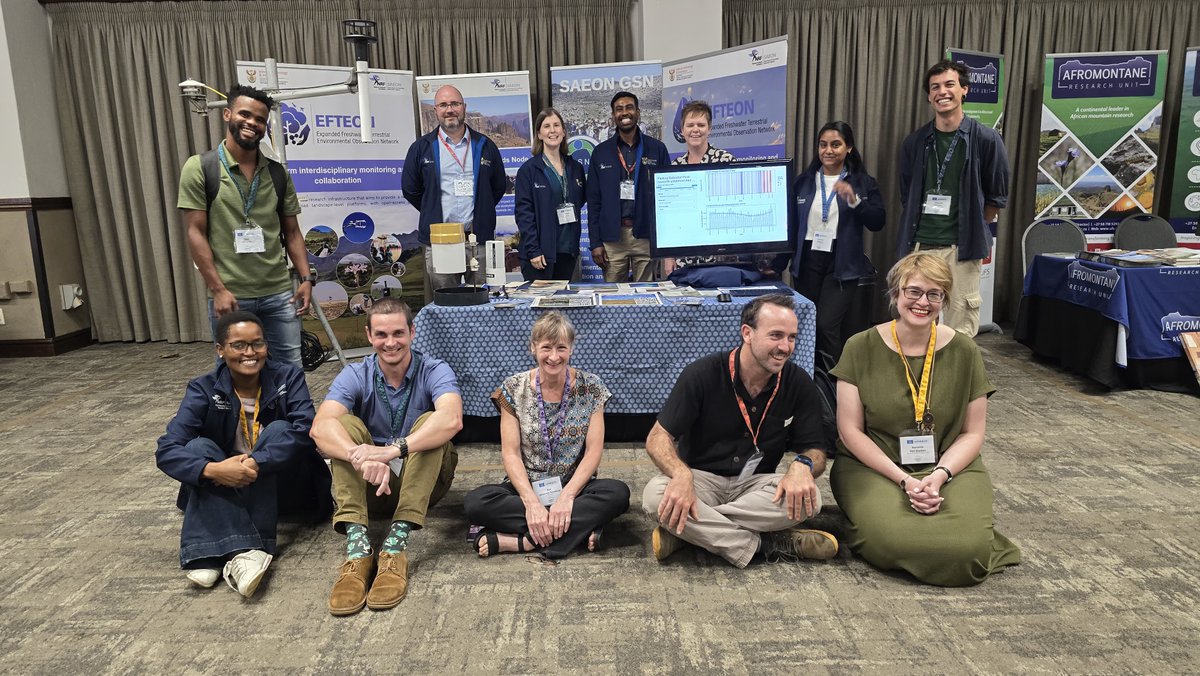SAEON (@saeonews) on Twitter photo The SAEON team at the Southern African Mountain Conference shares research results for decision support and societal impact <a href="/NRF_News/">National Research Foundation of South Africa</a> <a href="/dstigovza/">DEPARTMENT OF SCIENCE,TECHNOLOGY & INNOVATION</a> The SAEON team at the Southern African Mountain Conference shares research results for decision support and societal impact <a href="/NRF_News/">National Research Foundation of South Africa</a> <a href="/dstigovza/">DEPARTMENT OF SCIENCE,TECHNOLOGY & INNOVATION</a>