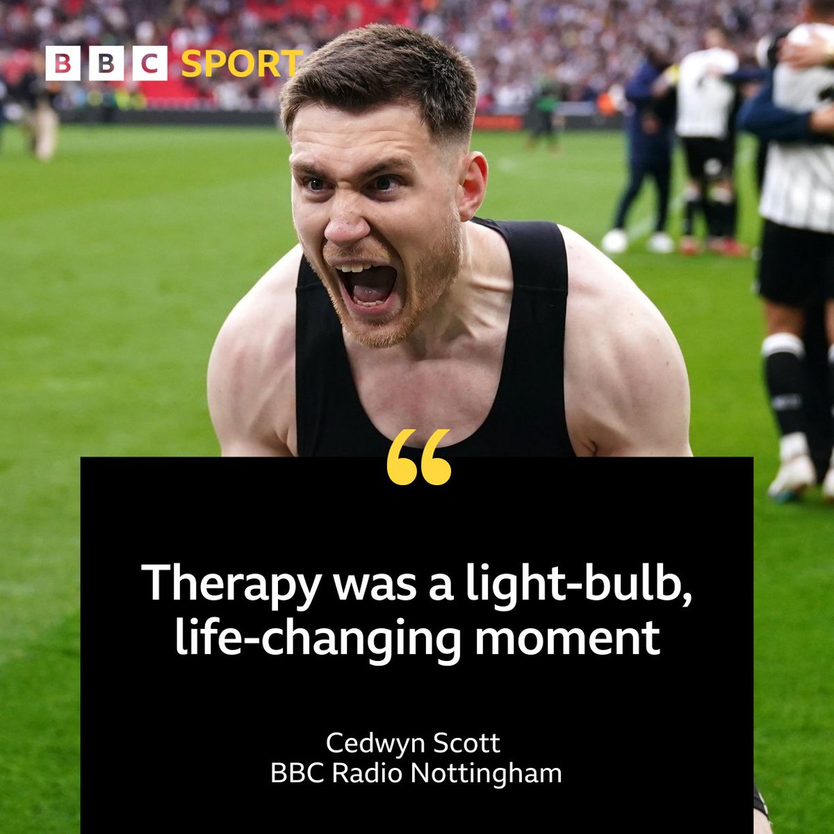 BBC Nottingham Sport (@bbcrns) on Twitter photo The former #Notts County striker <a href="/scottcedwyn_/">Cedwyn Scott</a> has been talking to us exclusively about:
⚫️ That penalty at Wembley
⚪️ How good Notts were to him during his mental health leave
⚫️ The tough decision to leave the Magpies
You can read all about it here 👇
bbc.co.uk/sport/football… The former #Notts County striker <a href="/scottcedwyn_/">Cedwyn Scott</a> has been talking to us exclusively about:
⚫️ That penalty at Wembley
⚪️ How good Notts were to him during his mental health leave
⚫️ The tough decision to leave the Magpies
You can read all about it here 👇
bbc.co.uk/sport/football…