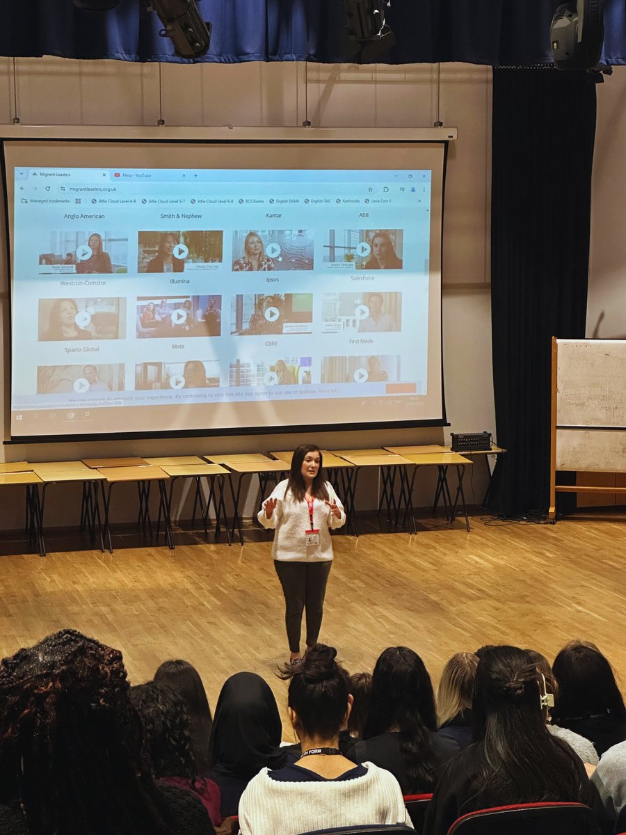 Yesterday for PSHE, we had two amazing guest speakers!🌟Nuha from Stethoscope Scholars shared insights on healthcare careers, and Elham, CEO of Migrant Leaders, gave tips on connecting with work placements at the UK’s top 100 companies. Great advice for future careers!💼#PSHE