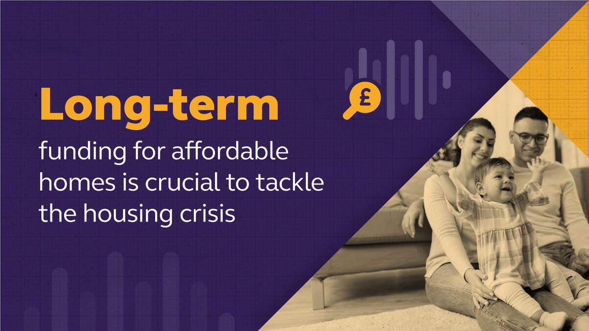 The government has pledged the ‘biggest boost to affordable housing in a generation'. 

But right now, we’re simply not building enough homes. 

Long-term investment is vital to deliver more homes, growth and jobs. Read our Spending Review submission: ow.ly/AHmo50VlkZW