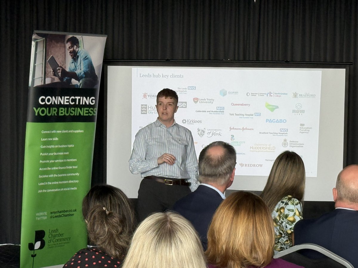 Leeds Chamber of Commerce (@leedschamber) on Twitter photo Our guest speaker Emma Slater from <a href="/turnertownsend/">Turner & Townsend</a> shared their recent projects and told us all about the history of the company.
Executive & Patron members also got the opportunity to #network and #connect over refreshments. Our guest speaker Emma Slater from <a href="/turnertownsend/">Turner & Townsend</a> shared their recent projects and told us all about the history of the company.
Executive & Patron members also got the opportunity to #network and #connect over refreshments.