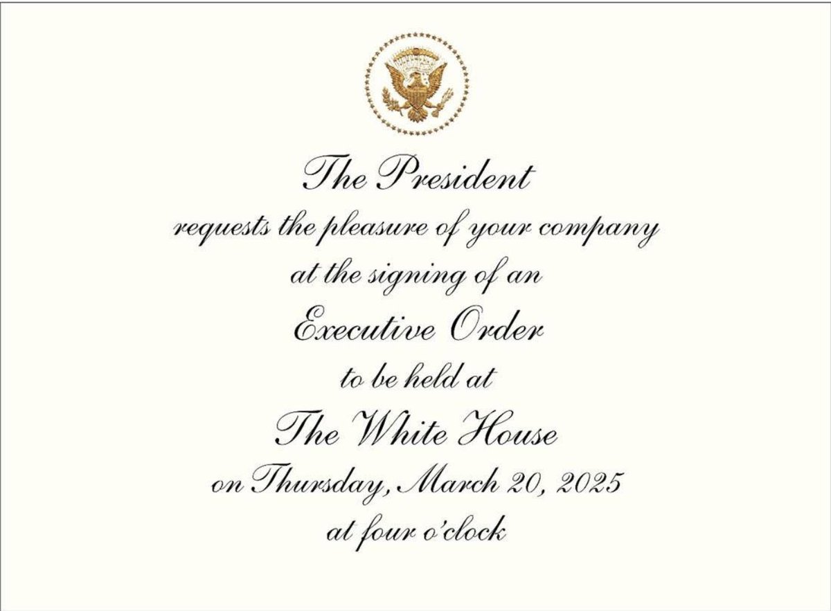 christopherrufo's tweet photo. This is the culmination of a long campaign. Republicans have promised to abolish the Department of Education for almost fifty years, but only President Trump is getting it done. An incredible moment in history. https://t.co/AHUYemueKx