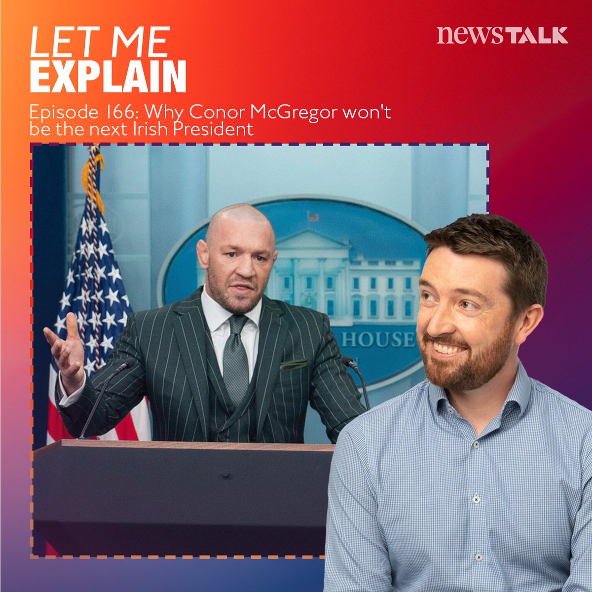 NewstalkFM (@newstalkfm) on Twitter photo New Let Me Explain with <a href="/SeanDefoe/">Seán Defoe</a>: Why Conor McGregor has no chance of being President of Ireland🤔
newstalk.com/podcasts/let-m… New Let Me Explain with <a href="/SeanDefoe/">Seán Defoe</a>: Why Conor McGregor has no chance of being President of Ireland🤔
newstalk.com/podcasts/let-m…