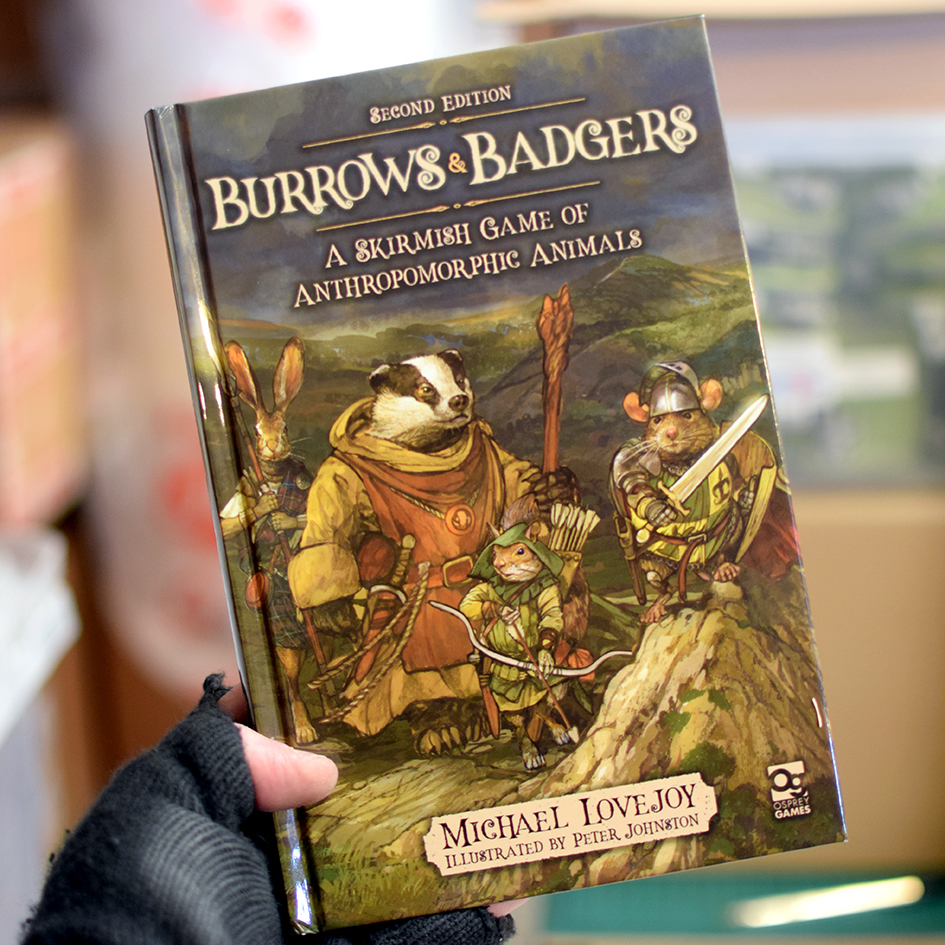 Look what the postie's just dropped off! :)

#burrowsandbadgers #animal #furry #anthropomorphic #anthro #dnd #fantasy #roleplaying #rpg #tabletoprpg #wargaming #wargames #oathsworn #tabletop #ttrpg