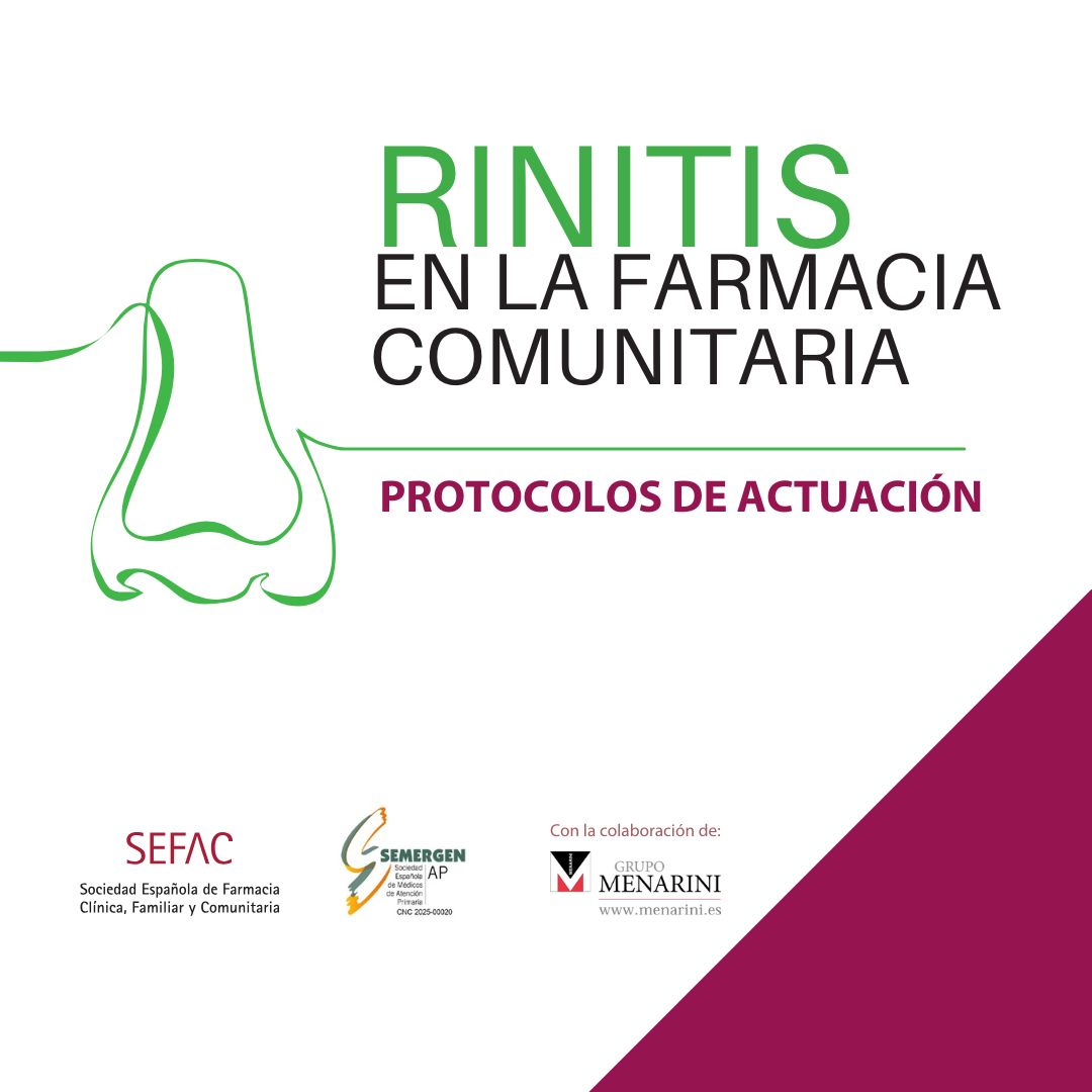 SEFAC_aldia's tweet image. 🙌Hazte con el doc "Rinitis en la farmacia comunitaria. Protocolos de actuación"

🙌 El objetivo es proporcionar al farmacéutico comunitario la formación necesaria y consensuada con los médicos de AP para la atención de pacientes con #rinitis

🌐zurl.co/PLHWF
