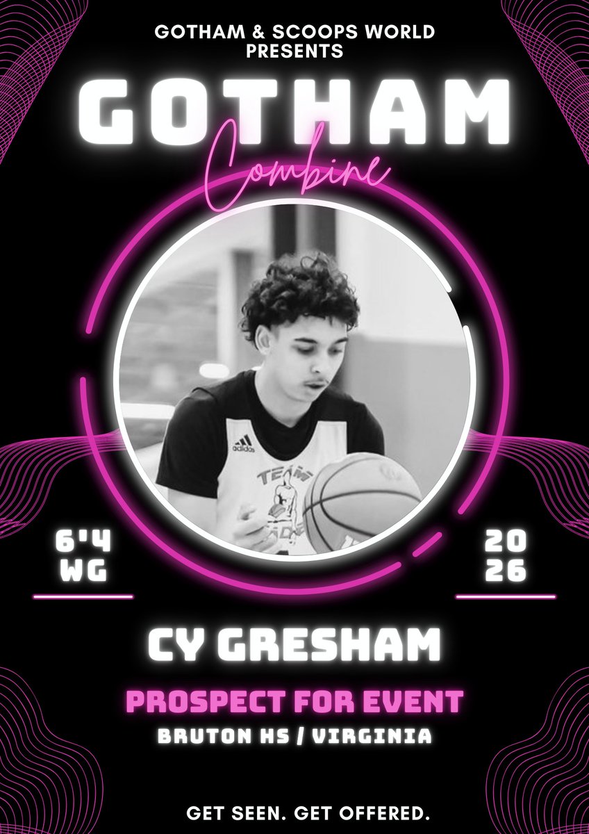 Coach Batman (@zacprephoops) on Twitter photo Cy Gresham <a href="/GreshamCy/">Cy Gresham</a> is a lock to represent Team TRU at the Gotham Combine!
At 6'4 with a 6'7 wingspan, Cy has the measurables, athleticism & scoring package to take away breakout guard at the combine for 2026s! Holds a early NAIA offer Cy Gresham <a href="/GreshamCy/">Cy Gresham</a> is a lock to represent Team TRU at the Gotham Combine!
At 6'4 with a 6'7 wingspan, Cy has the measurables, athleticism & scoring package to take away breakout guard at the combine for 2026s! Holds a early NAIA offer