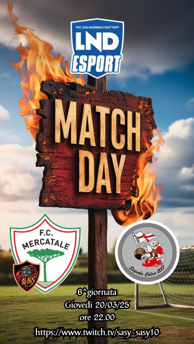 blackdevilspro's tweet photo. FC mercatale contro superba fc valida per il campionato di lnd https://t.co/YRIvRJkyip