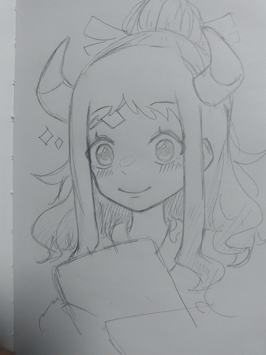 tukikine_'s tweet image. 見ないで描いたﾔﾏﾄﾁｬ
答え合わせはしていない。
