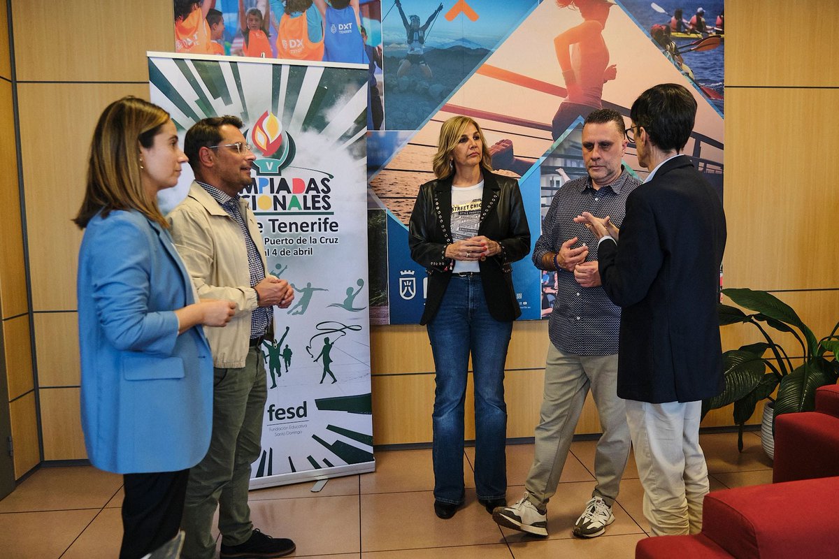 CabildoTenerife's tweet photo. 🇽🇸 👟 #DEPORTES 𝗧𝗲𝗻𝗲𝗿𝗶𝗳𝗲 𝗮𝗰𝗼𝗴𝗲𝗿𝗮́ 𝗹𝗮𝘀 𝗩 𝗢𝗹𝗶𝗺𝗽𝗶𝗮𝗱𝗮𝘀 𝗡𝗮𝗰𝗶𝗼𝗻𝗮𝗹𝗲𝘀 𝗙𝗘𝗦𝗗 𝟮𝟬𝟮𝟱⁣
⁣
🗓️ 𝗗𝗲𝗹 𝟭 𝗮𝗹 𝟰 𝗱𝗲 𝗮𝗯𝗿𝗶𝗹 𝗱𝗲 𝟮𝟬𝟮𝟱⁣.
📍 Los Realejos⁣.
⁣
👦🏻👱🏻‍♀️ Alumnado a partir de 𝟭𝟬 𝗮ñ𝗼𝘀⁣ ➡️ Categorías 𝗮𝗹𝗲𝘃í𝗻, 𝗶𝗻𝗳𝗮𝗻𝘁𝗶𝗹 y 𝗰𝗮𝗱𝗲𝘁𝗲.⁣
⁣
🎯 𝗢𝗯𝗷𝗲𝘁𝗶𝘃𝗼 ➡️ fomentar el 𝗲𝘀𝗽í𝗿𝗶𝘁𝘂 𝗱𝗲𝗽𝗼𝗿𝘁𝗶𝘃𝗼, la 𝗰𝗼𝗻𝘃𝗶𝘃𝗲𝗻𝗰𝗶𝗮 y la 🤝🏻 𝗳𝗿𝗮𝘁𝗲𝗿𝗻𝗶𝗱𝗮𝗱⁣
⁣
⁣ℹ️ https://t.co/khM5zvx8AN